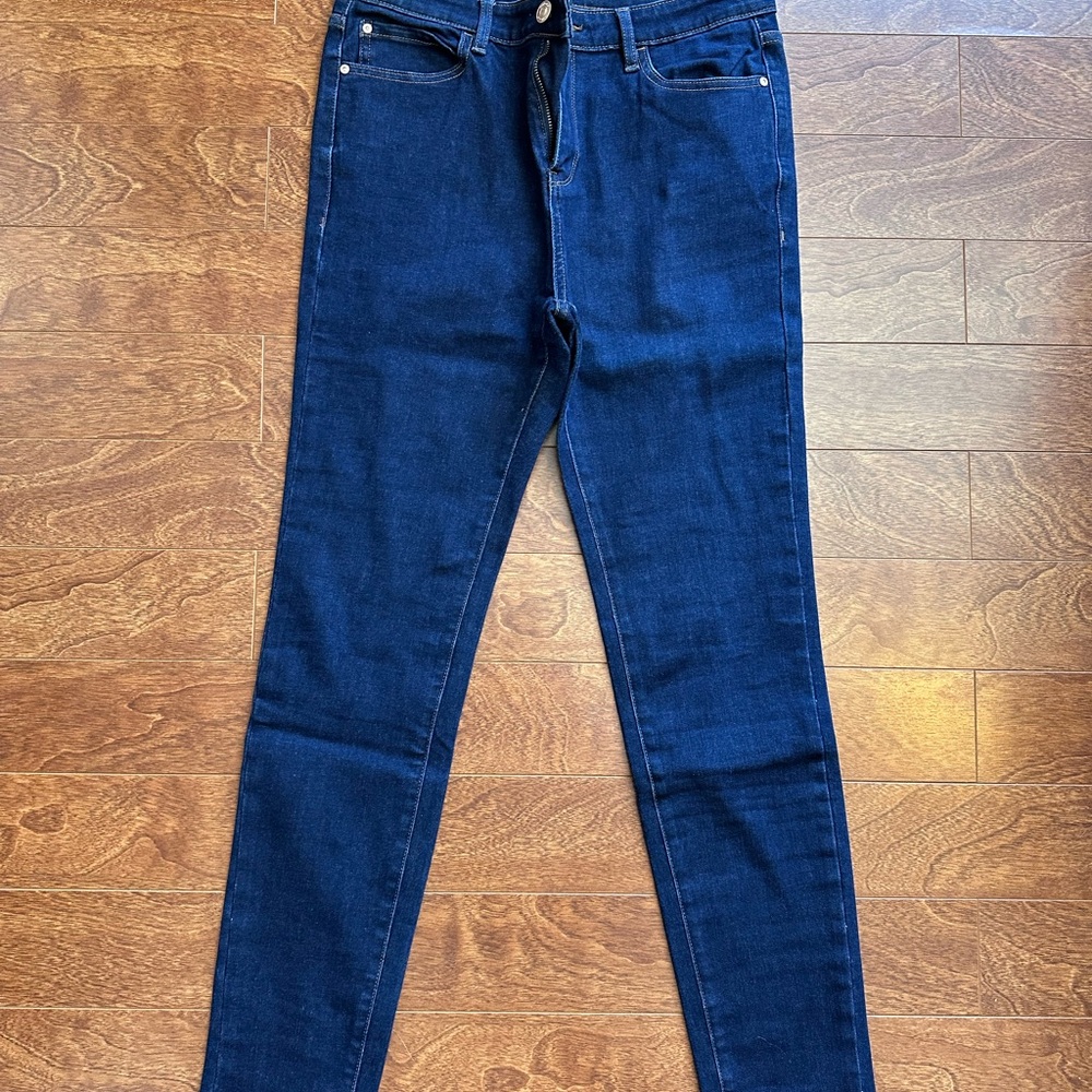 RW&CO. Women's Dark Indigo Skinny Jeans